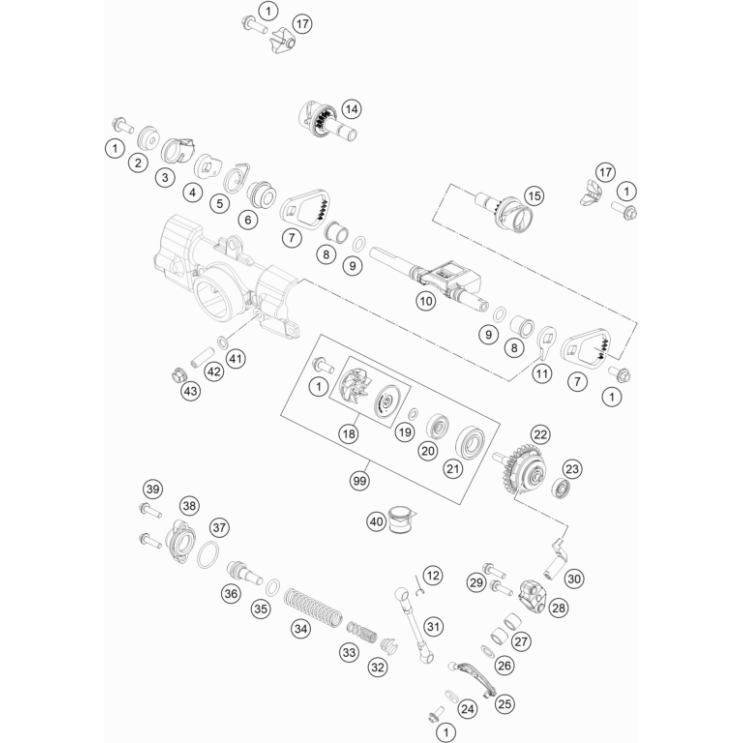 Valves d'échappements HUSQVARNA 85 TC 2023