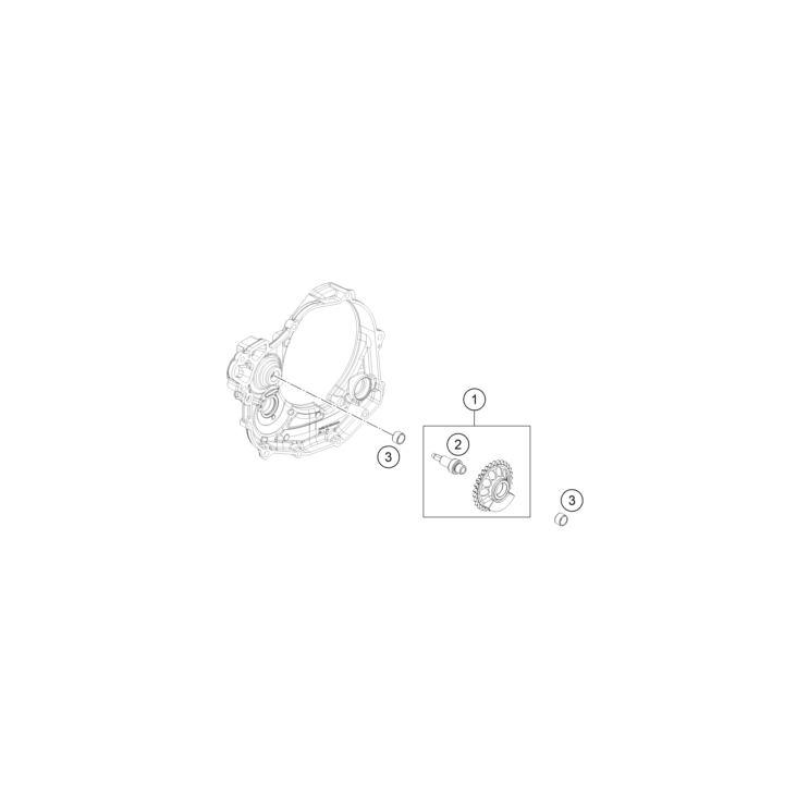 ARBRE D'EQUILIBRAGE HUSQVARNA 450 FC 2024